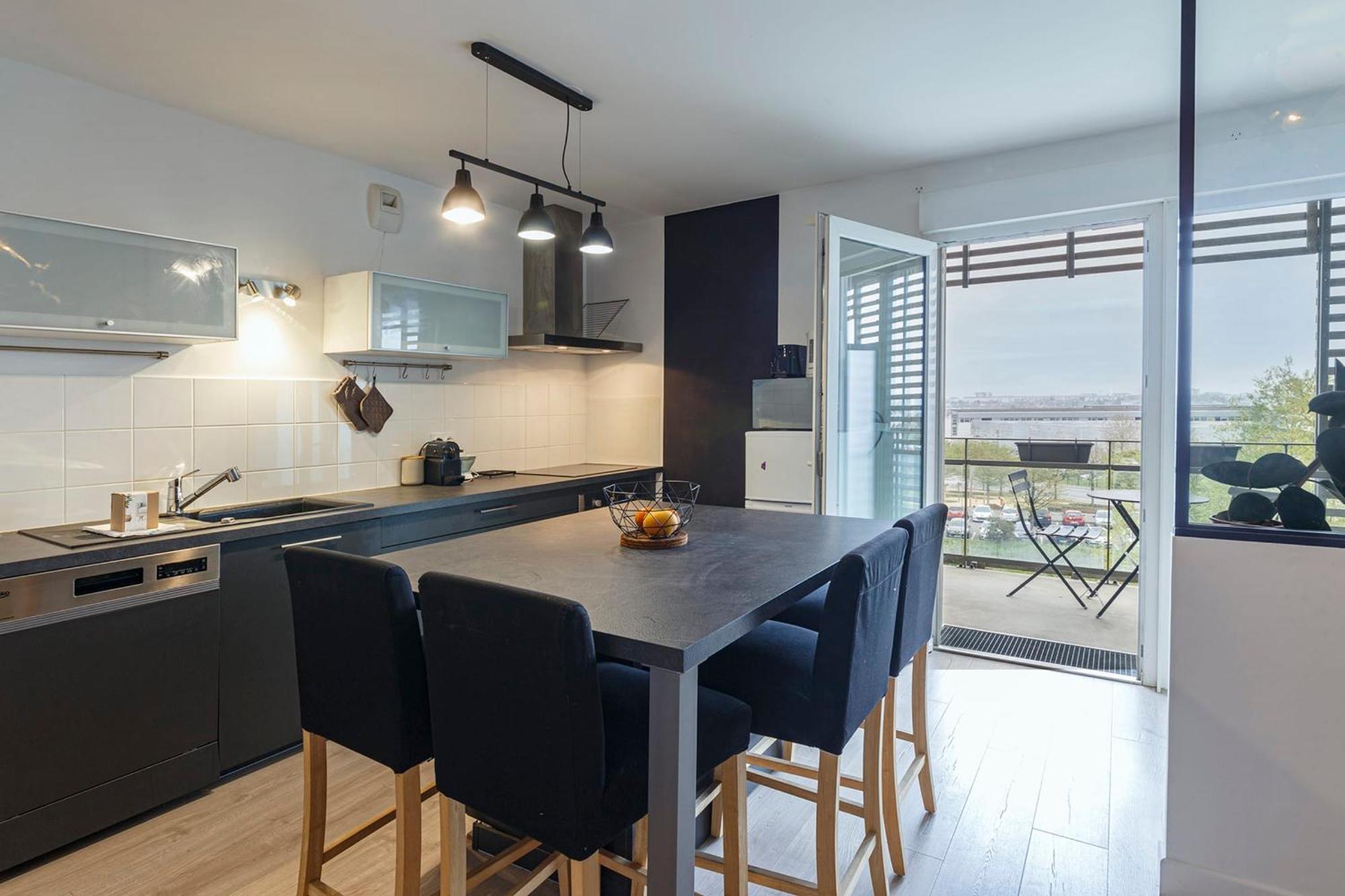 Le Jean Moulin - Appartement A 2 Pas Du Tramway Angers Dış mekan fotoğraf